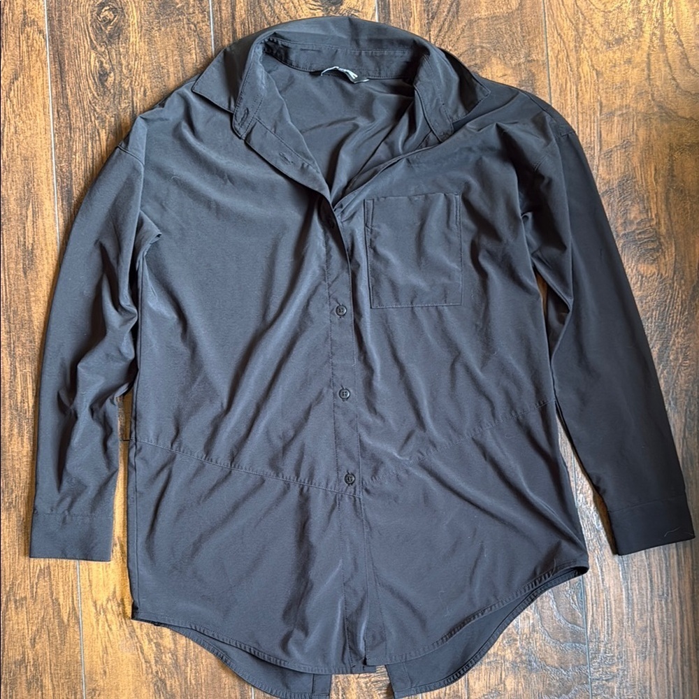 The North Face black womens quick dry button down size XS (F32)